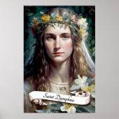 Saint Dymphna Poster (Voorkant)