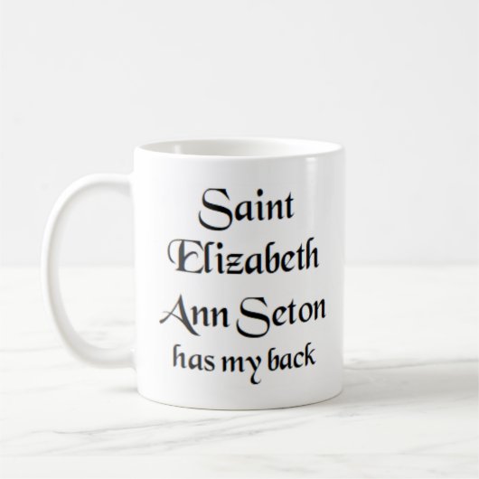 Saint Elizabeth Ann Seton Coffee mok (Links)