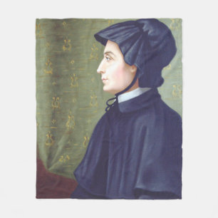 Saint Elizabeth Ann Seton Fleece Deken