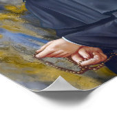 Saint Elizabeth Ann Seton katholieke Saint Poster (Hoek)