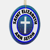 Saint Elizabeth Ann Seton Keramisch Ornament (Rechts)