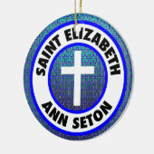 Saint Elizabeth Ann Seton Keramisch Ornament (Links)