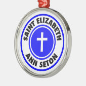 Saint Elizabeth Ann Seton Metalen Ornament (Links)