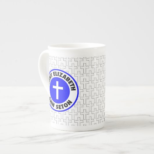 Saint Elizabeth Ann Seton Porselein Kop (Links)