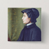 Saint Elizabeth Ann Seton Vierkante Button 5,1 Cm (Voorkant)