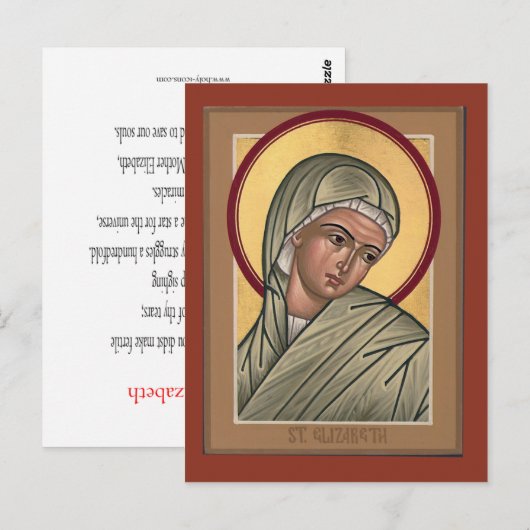 Saint Elizabeth Briefkaart (Voorkant / Achterkant)