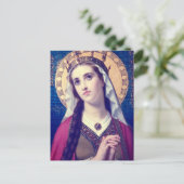 Saint Elizabeth of Hungary Feestdagenkaart (Staand voorkant)