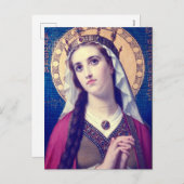 Saint Elizabeth of Hungary Feestdagenkaart (Voorkant / Achterkant)