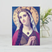 Saint Elizabeth of Hungary Kaart (Staand voorkant)