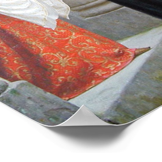 Saint Elizabeth of Hungary Poster (Hoek)