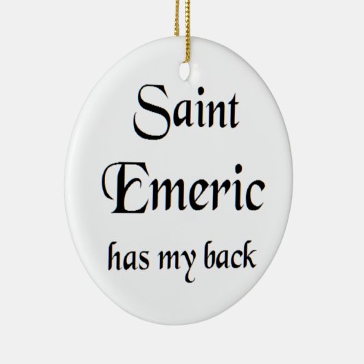 saint emeric coffee mug keramisch ornament (Rechts)
