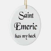 saint emeric koffiemok keramisch ornament (Rechts)