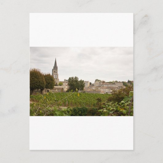 Saint Emilion Briefkaart (Voorkant)