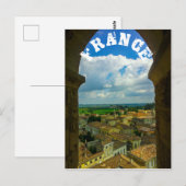 Saint-Émilion France Architecture French Gironde Briefkaart (Voorkant / Achterkant)
