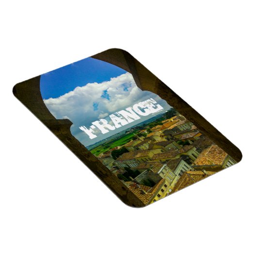 Saint-Émilion France Architecture French Gironde Magneet (Rechterzijde)