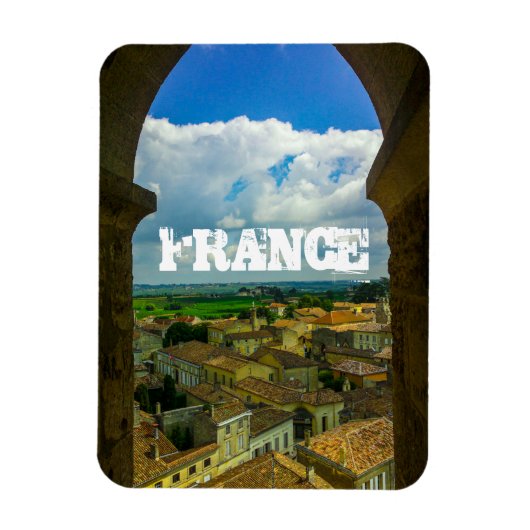 Saint-Émilion France Architecture French Gironde Magneet (Verticaal)