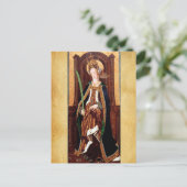 SAINT ENGRATIA Santa Engracia de Zaragoza Feestdagenkaart (Staand voorkant)