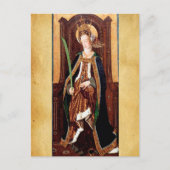 SAINT ENGRATIA Santa Engracia de Zaragoza Feestdagenkaart (Voorkant)