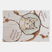 Saint Espresso Absurdi-tea towel Theedoek (Horizontaal)
