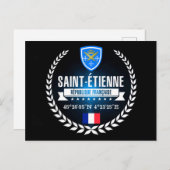 Saint-Étienne Briefkaart (Voorkant / Achterkant)