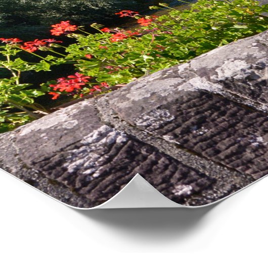 Saint-Etienne-de-Baigorry in het Franse Briefkaart Poster (Hoek)