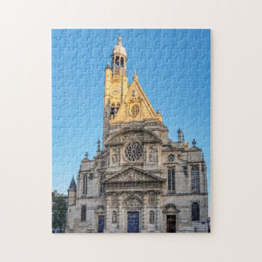 Saint-Etienne-du-Mont kerk in Parijs, Frankrijk Legpuzzel (Verticaal)