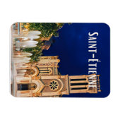 Saint-Étienne Photo Vintage Magneet (Horizontaal)