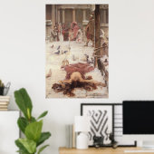 Saint Eulalia, door John William Waterhouse - 1885 Poster (Thuiskantoor)