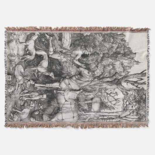 Saint Eustace door Albrecht Durer Deken (Voorkant)