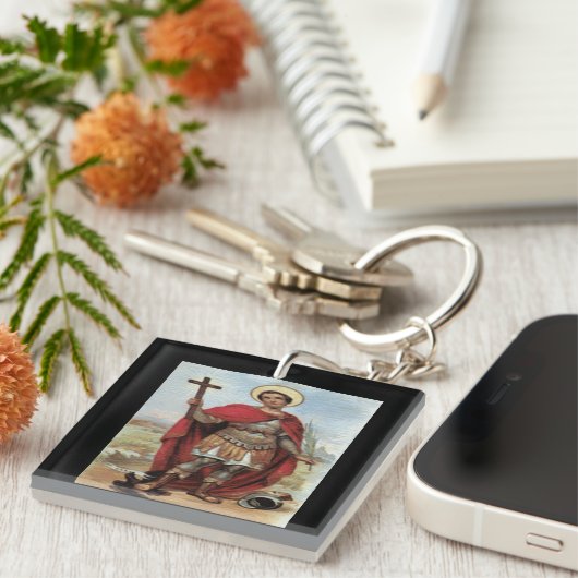 Saint Expedite martyred Sleutelhanger (Voorkant Rechts)