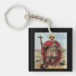 Saint Expedite martyred Sleutelhanger