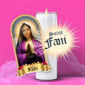 Saint Fani Willis Gebedskaars Sticker