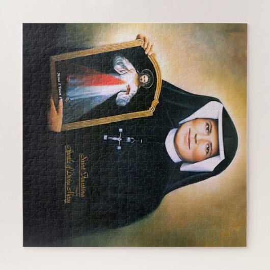 Saint Faustina, Divine Mercy Legpuzzel (Horizontaal)