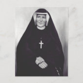 Saint Faustina Kowalska Briefkaart (Voorkant)