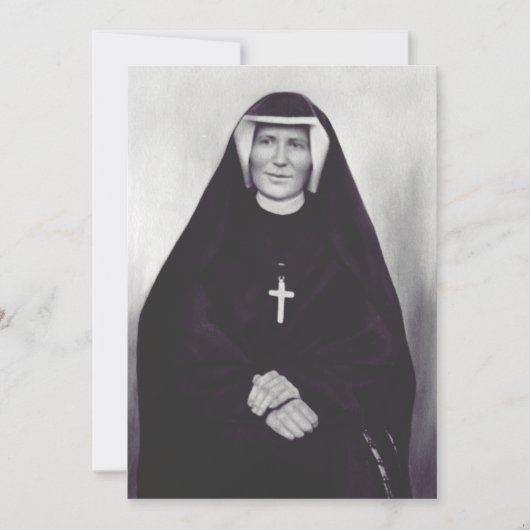 Saint Faustina Kowalska Kaart (Voorkant)