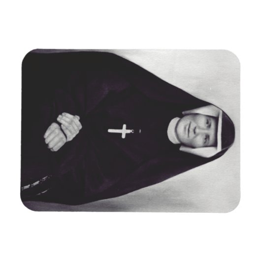 Saint Faustina Kowalska Magneet (Horizontaal)