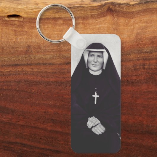 Saint Faustina Kowalska Sleutelhanger (Voorkant)