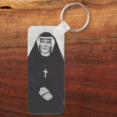 Saint Faustina Kowalska Sleutelhanger (Achterkant)