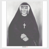 Saint Faustina Kowalska Sticker (Vel)