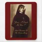 SAINT FAUSTINA VAN HET DIVINEMERK MUISMAT (Voorkant)