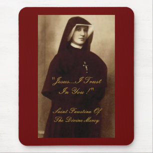 SAINT FAUSTINA VAN HET DIVINEMERK MUISMAT