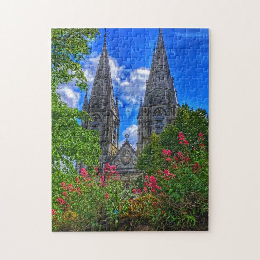 Saint Fin Barres Cathedral, Cork Ireland Puzzle Legpuzzel (Verticaal)