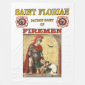 SAINT FLORIAN FLEECE DEKEN (Voorkant)
