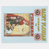 SAINT FLORIAN FLEECE DEKEN (Voorkant (Horizontaal))