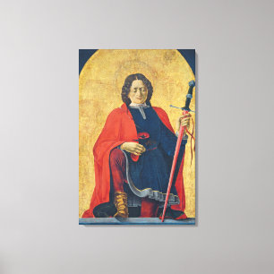 Saint Florian, Italiaans, c. 1473-74 Canvas Afdruk