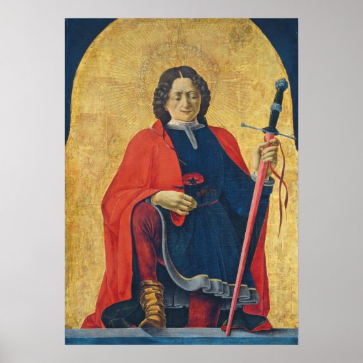 Saint Florian, Italiaans, c. 1473-74 Poster (Voorkant)
