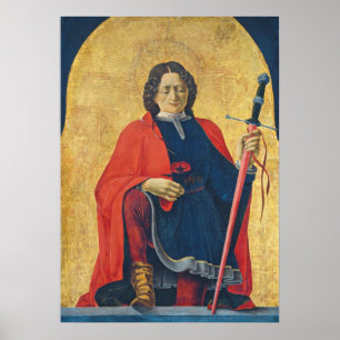 Saint Florian, Italiaans, c. 1473-74 Poster