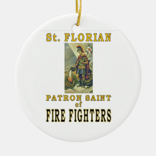 SAINT FLORIAN KERAMISCH ORNAMENT