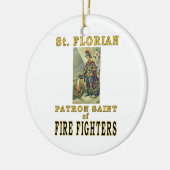 SAINT FLORIAN KERAMISCH ORNAMENT (Links)