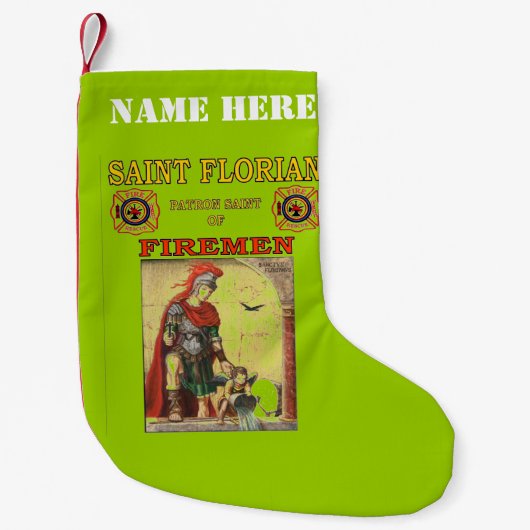 SAINT FLORIAN KLEINE KERSTSOK (Voorkant)